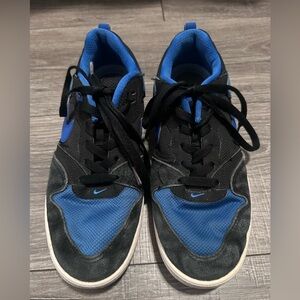Nike SB Alleyoops Men’s Skate Sneakers Size 7.5 Blue/ Black